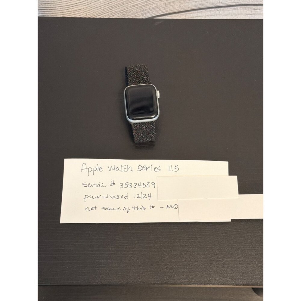 Apple Watch Series 11.5 Woven Band Smartwatch